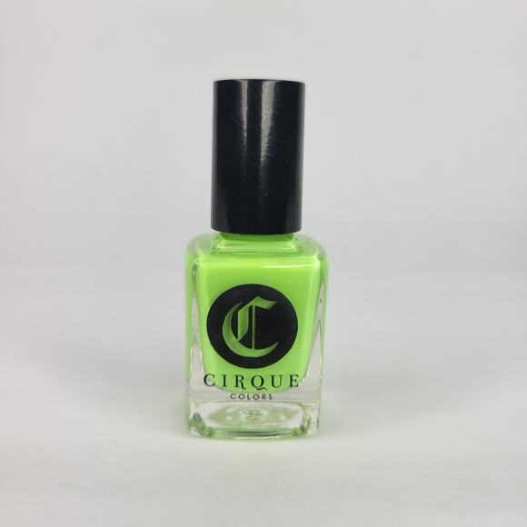 Cirque Nail Polish "C.R.E.A.M." NEW Green Pastel Neon Creme - Picture 3 of 7